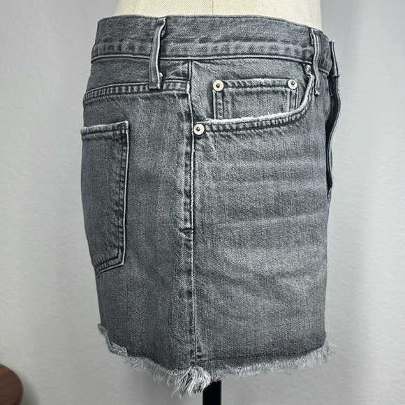 Agolde Jeanette Mini Skirt in East Village size 30 - Picture 6 of 12